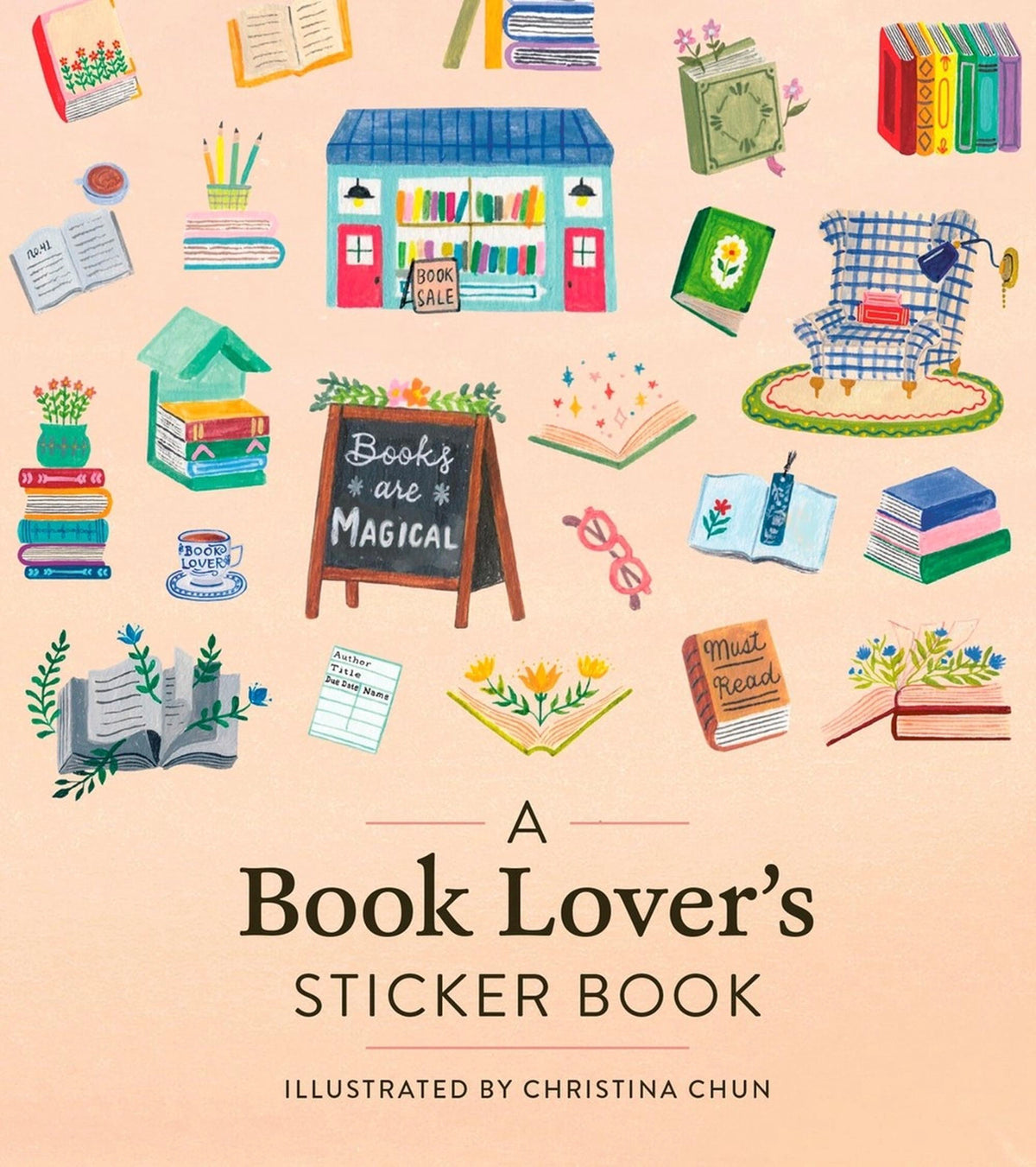 A BOOK LOVER'S STICKER BOOK / CHRISTINA CHUN / BUY NOW ONLINE 