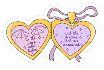Acotar Locket Sticker