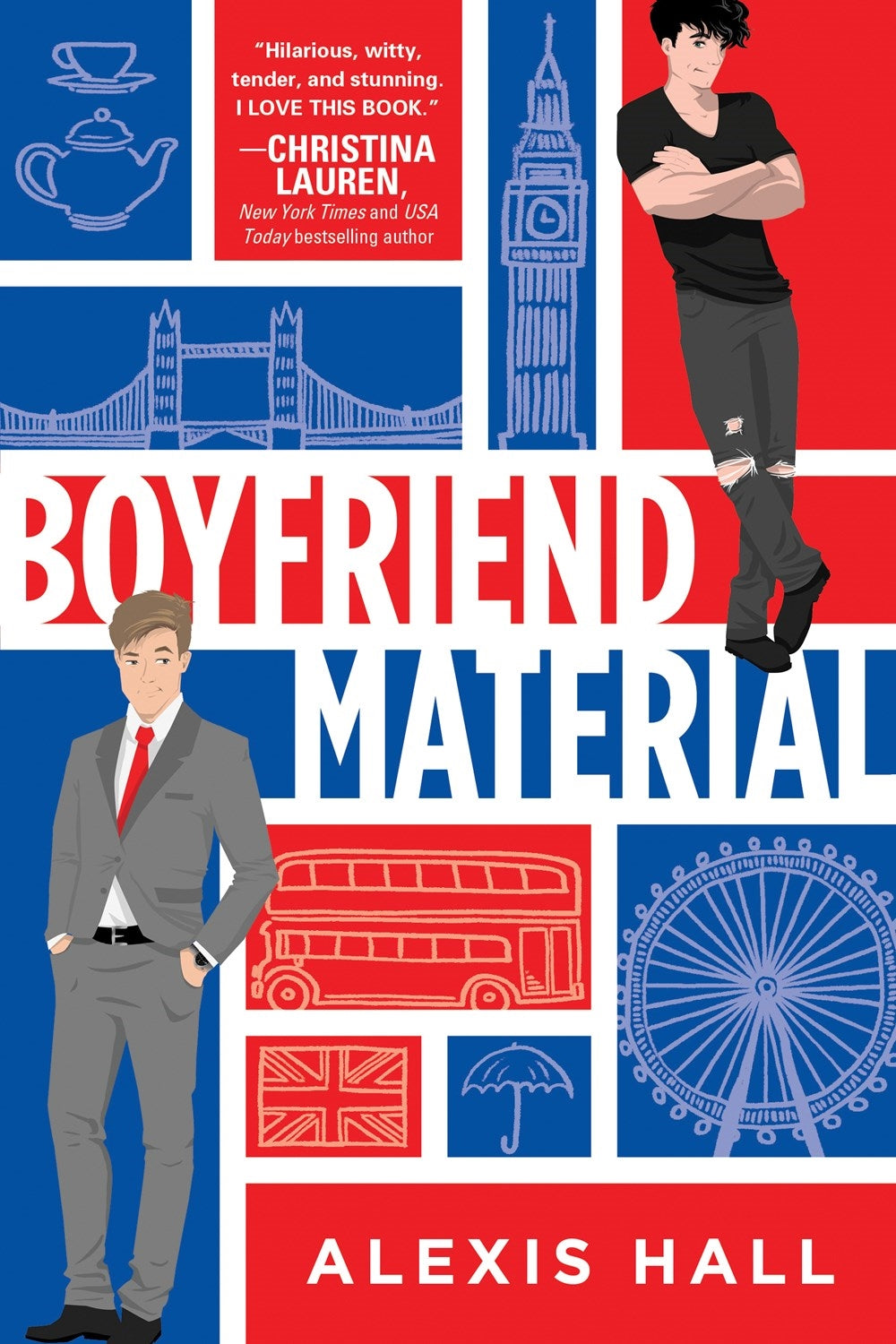 BOYFRIEND MATERIAL / ALEXIS HALL / BUY NOW ONLINE