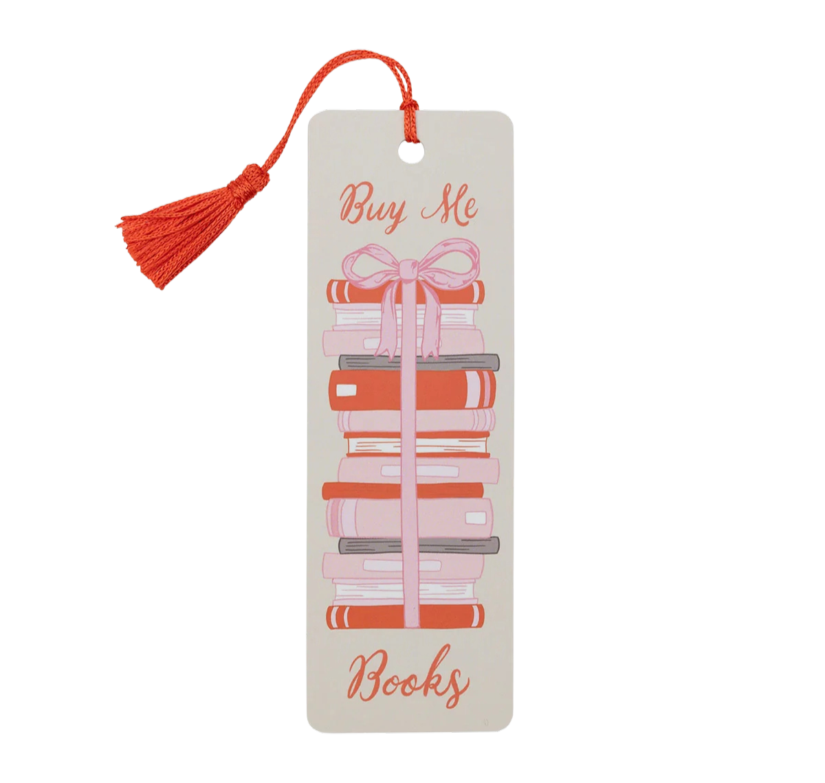 Buy Me a Book Stack Bookmark