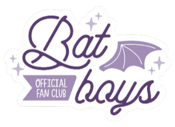 Bat Boys Official Fan Club Sticker