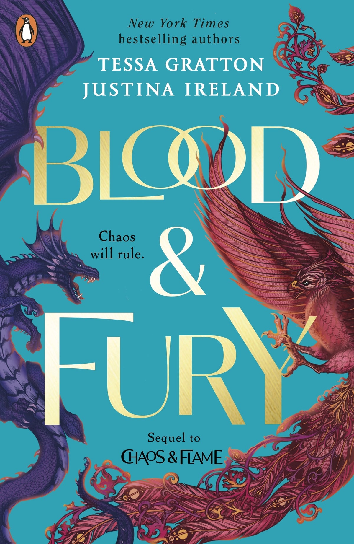 BLOOD AND FURY / TESSA GRAFTTON &amp; JUSTINA IRELAND / BUY NOW ONLINE