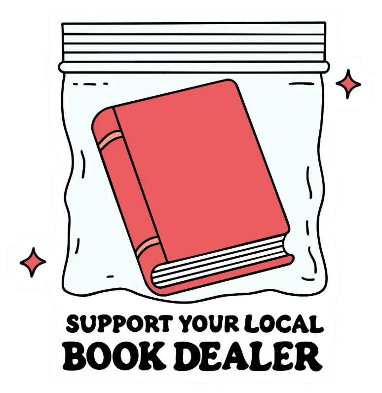 Book Dealer Sticker