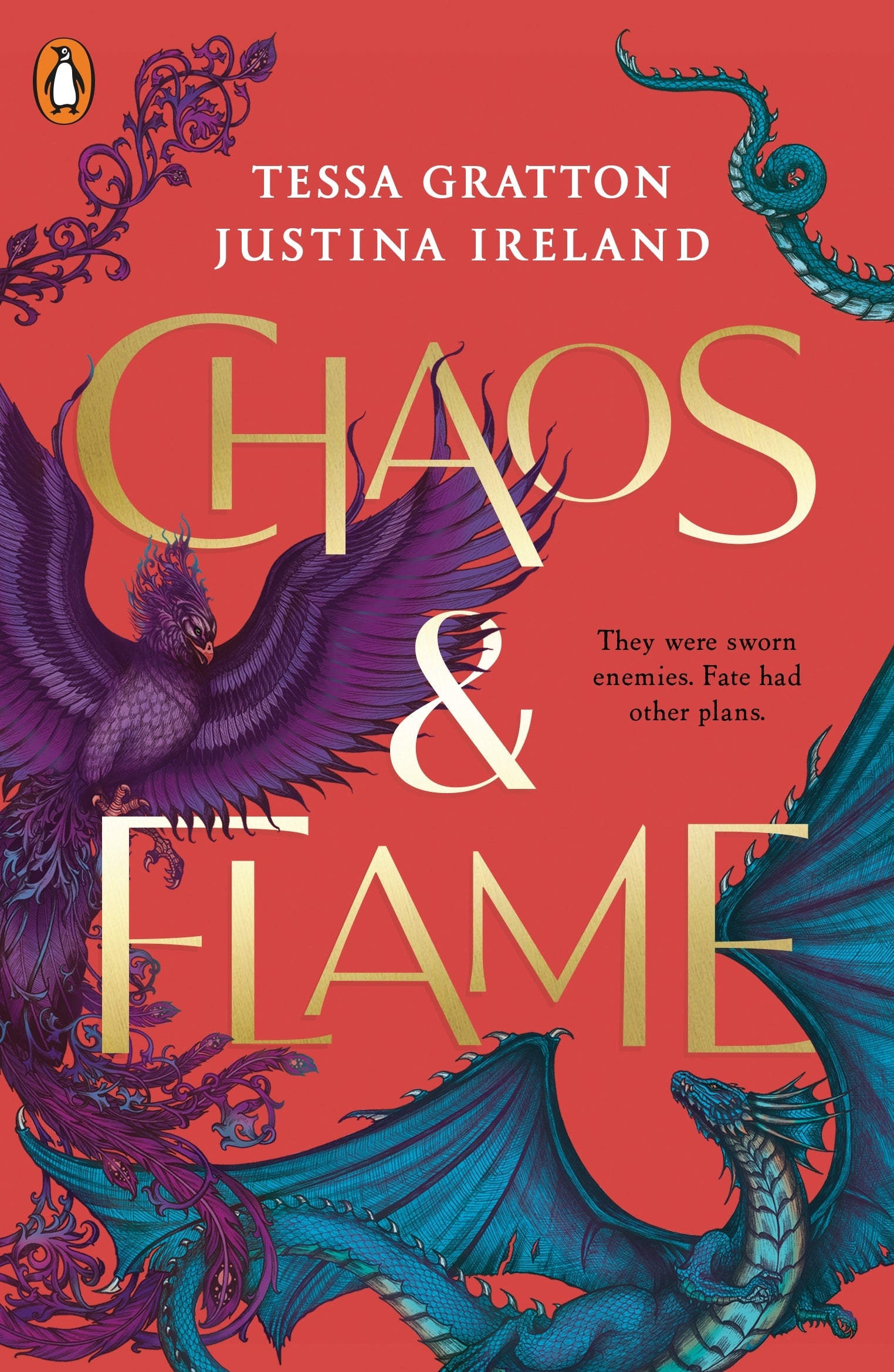 CHAOS AND FLAME / TESSA GRATTON AND JUSTINA IRELAND / BUY NOW ONLINE