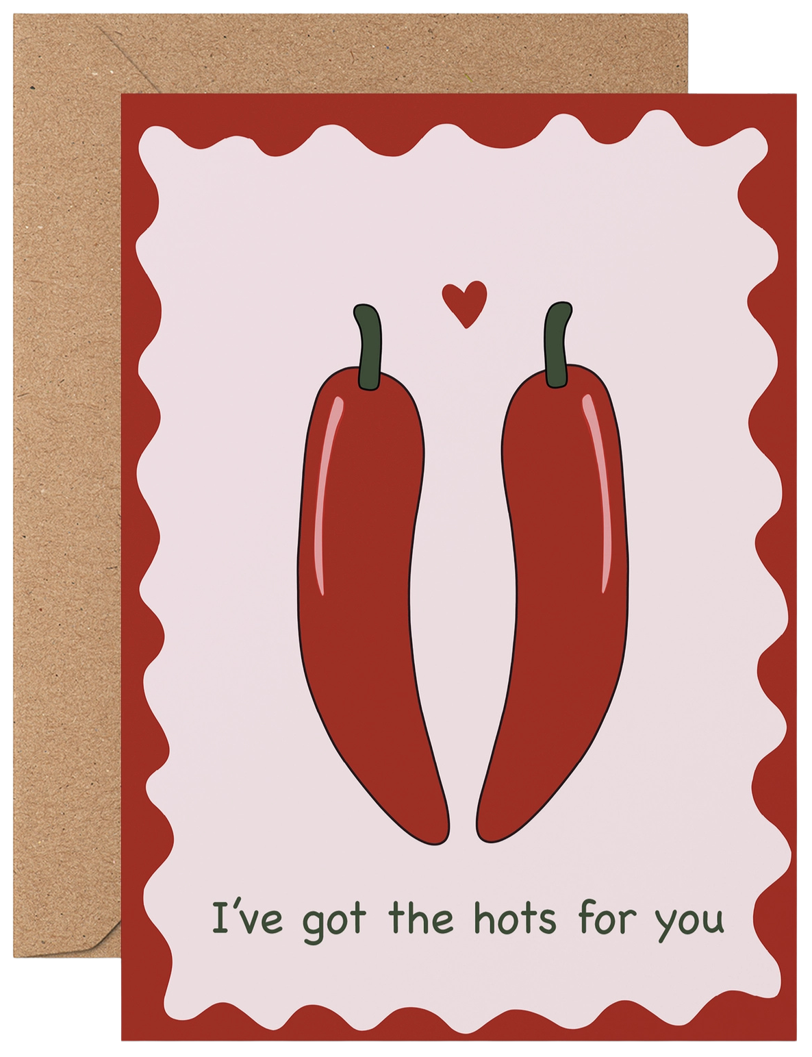 Hots For You Greeting Card