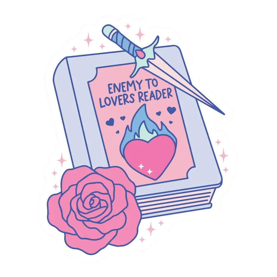 Enemy To Lovers Reader Sticker