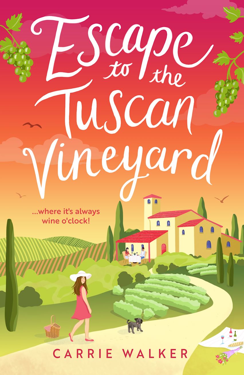 Escape to the Tuscan Vineyard by Carrie Walker / Buy Now Online