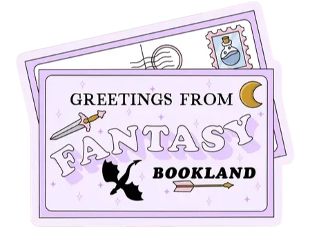 Greetings from Fantasy Bookland Sticker