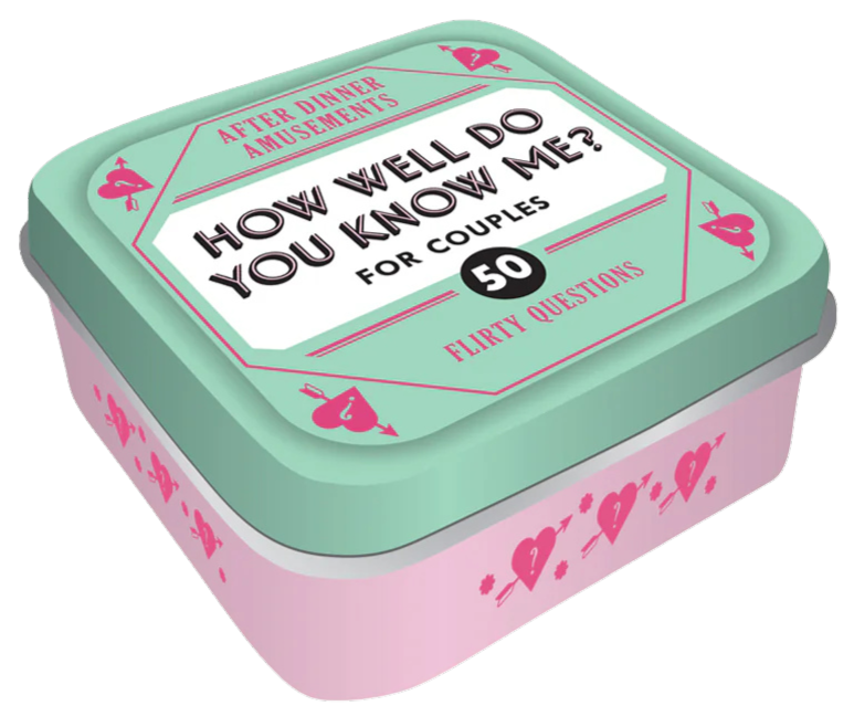 After Dinner Amusements: How Well Do You Know Me? For Couples