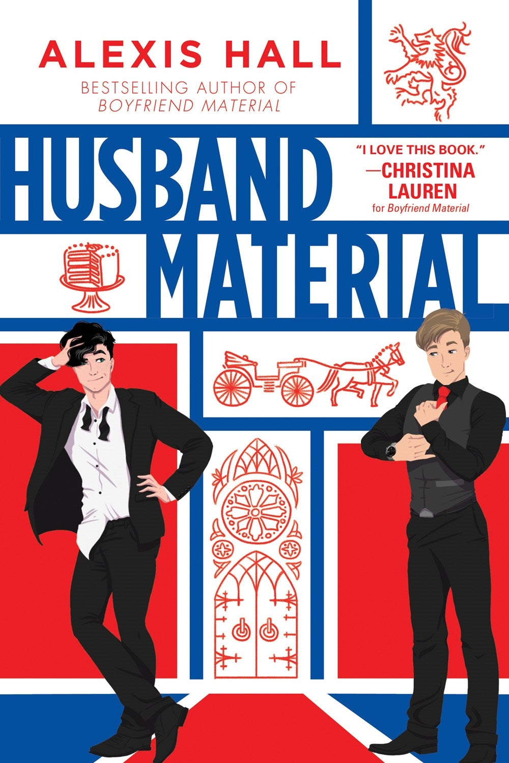 HUSBAND MATERIAL / ALEXIS HALL / BUY NOW ONLINE