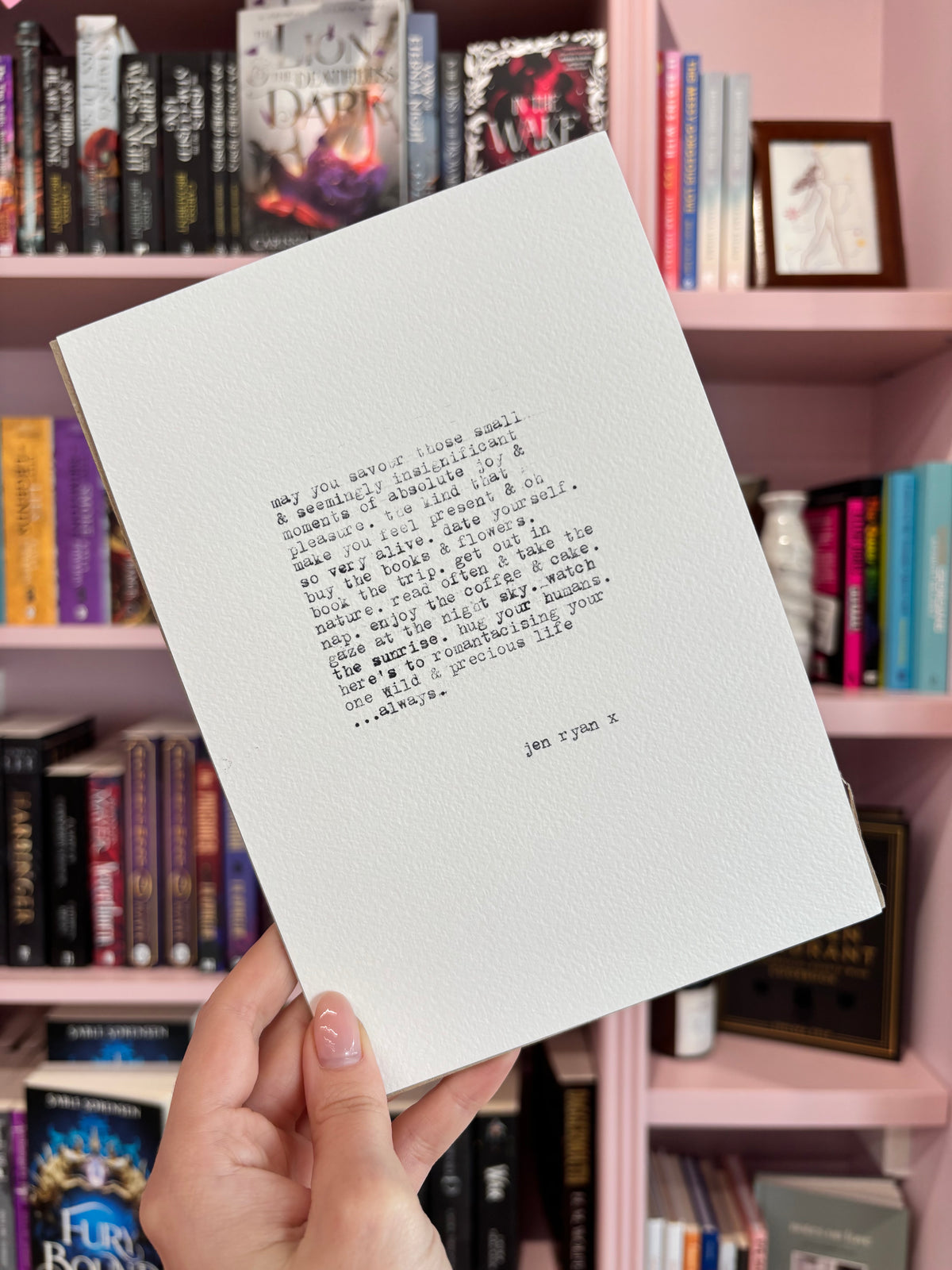 Enamoured x Jen Ryan Print