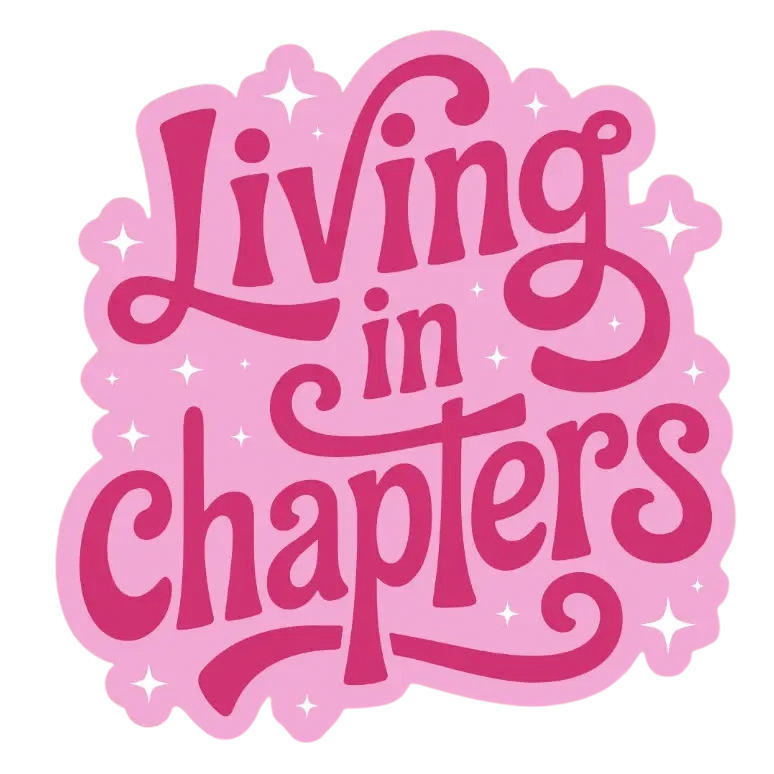 Living in Chapters Sticker