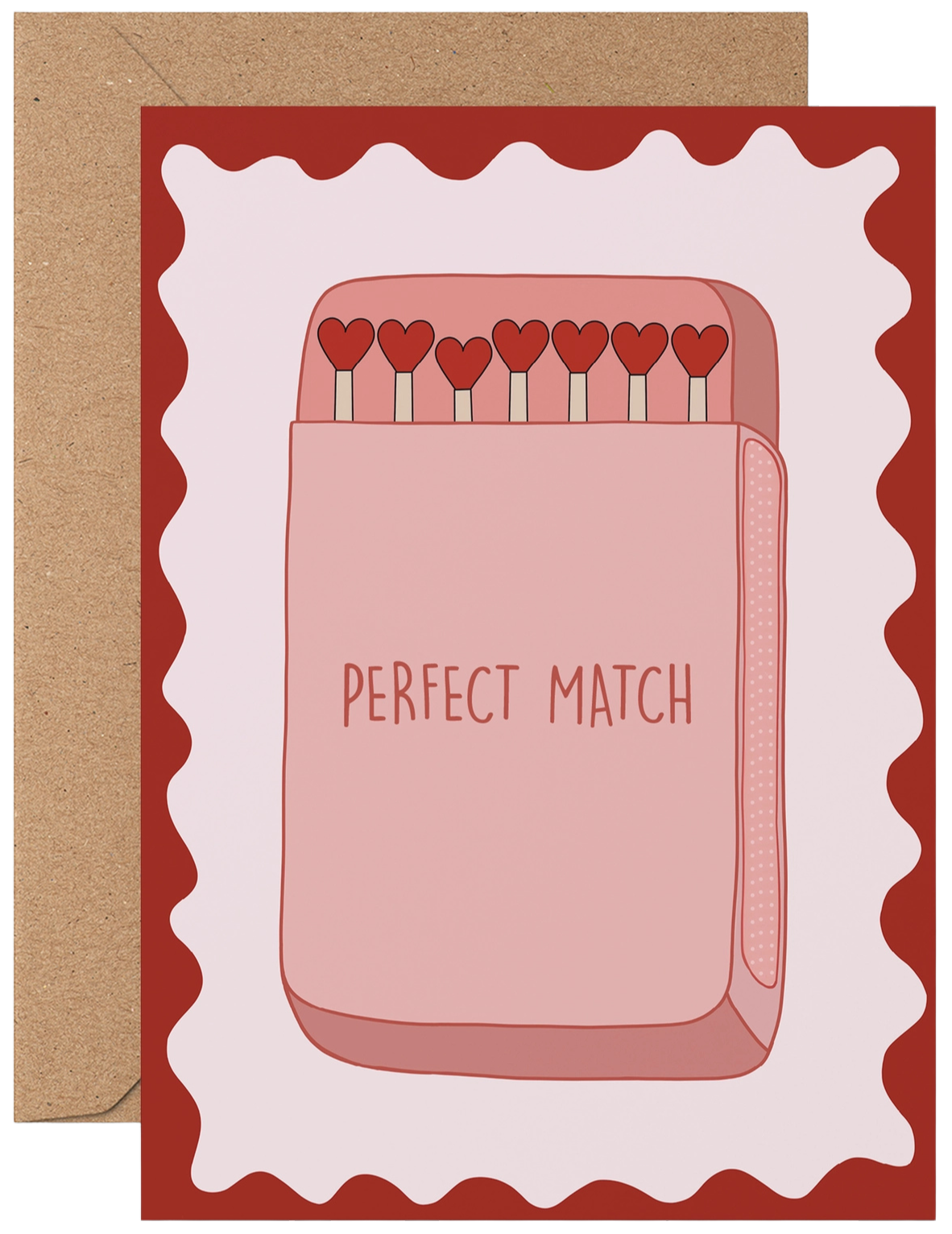 Perfect Match Greeting Card