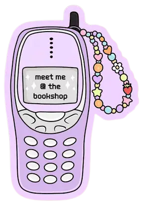 Meet Me @ the Bookshop Sticker