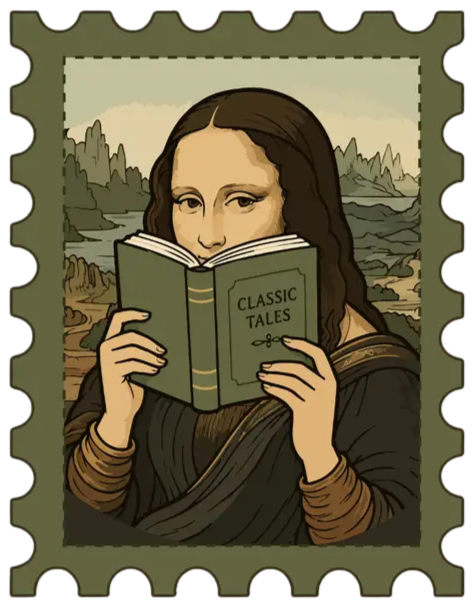 Mona Lisa Sticker
