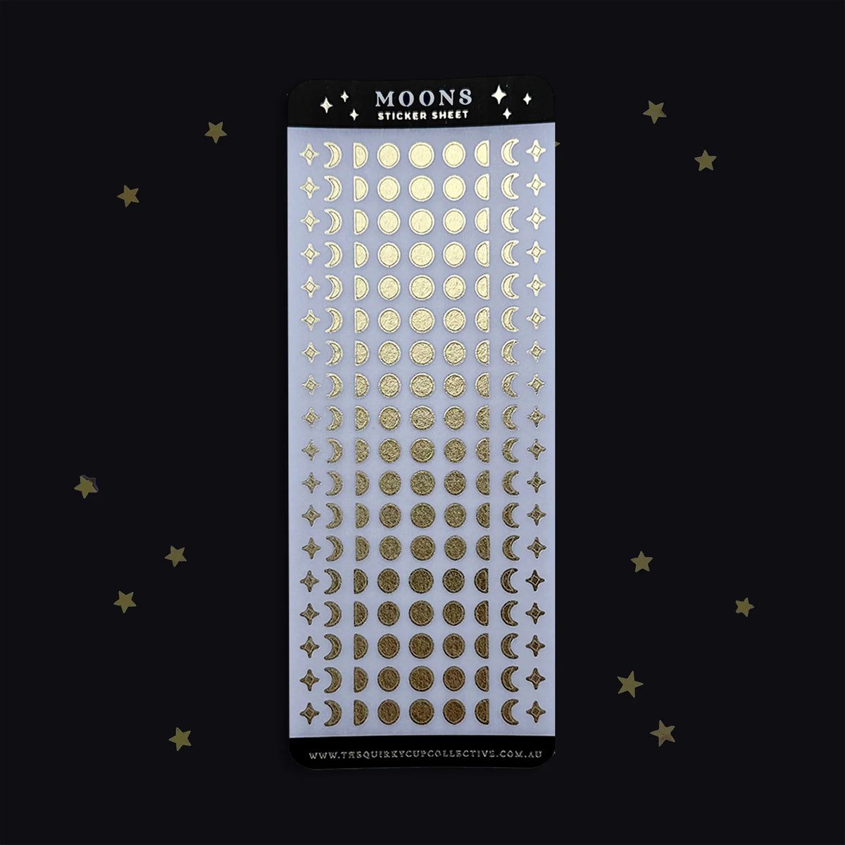 Moon Phases Sticker Sheet