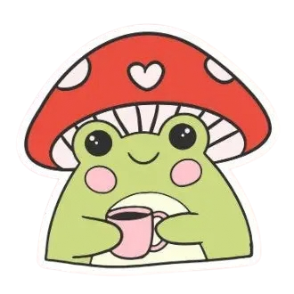Mushie Froggie Sticker