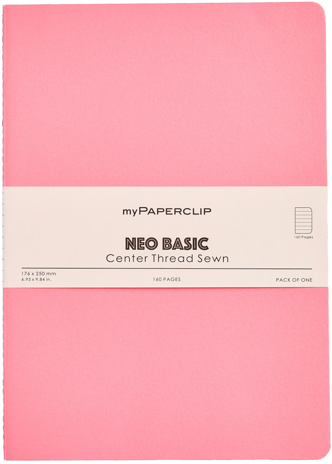 NeoBasic B5 Notebook | Pink