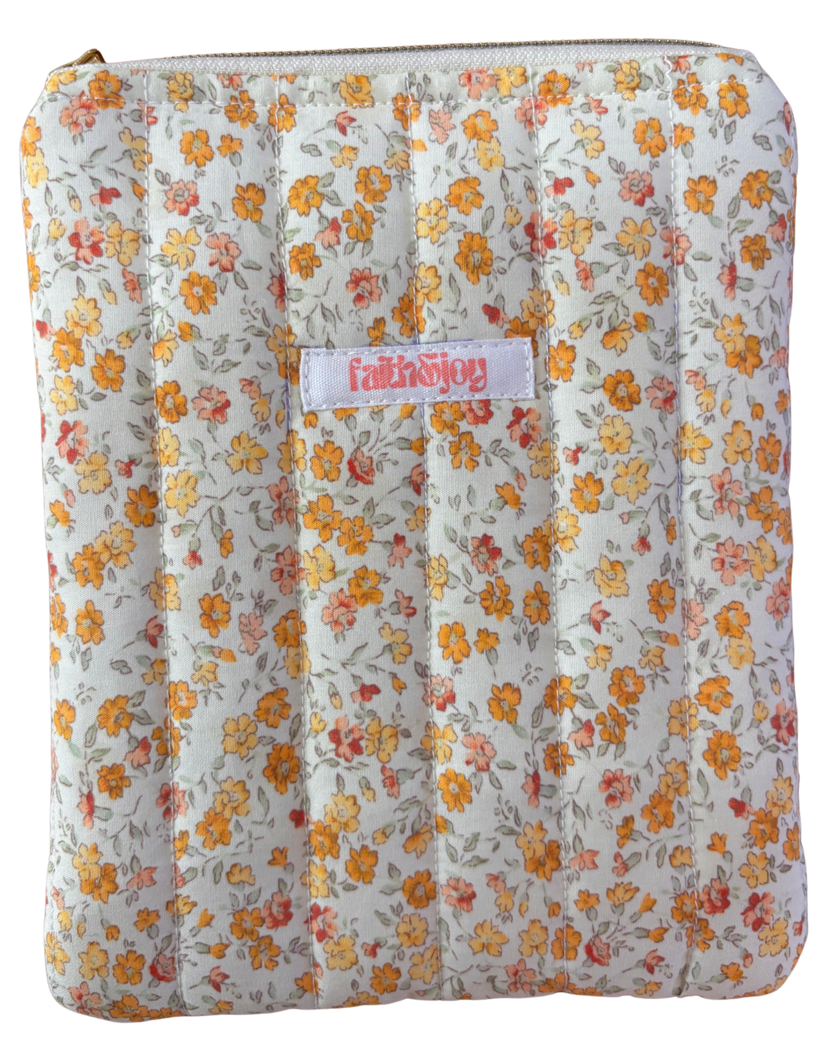 Orange Floral E-Reader Sleeve