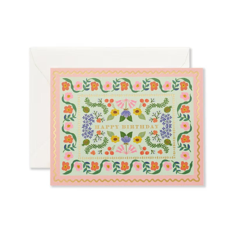 Sicily Garden Birthday Card / Buy Now Online