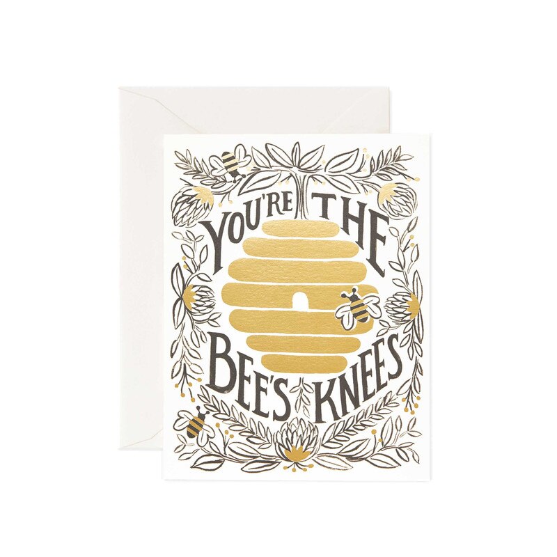 You're The Bee's Knees Greeting Card / Buy Now Online