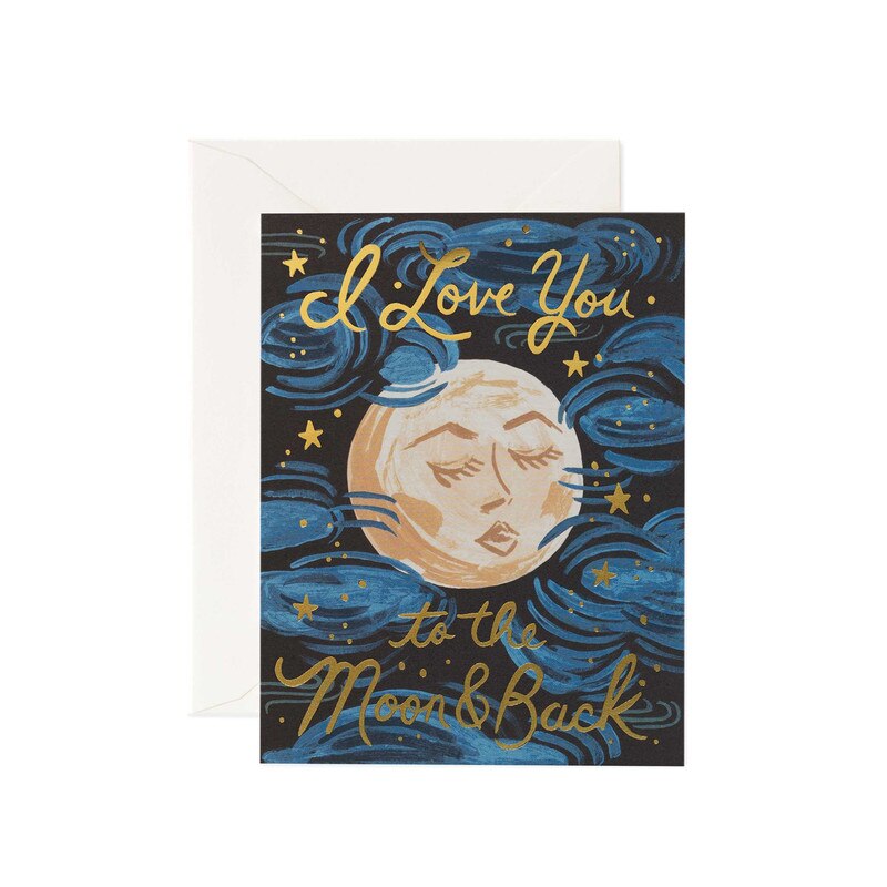 To The Moon & Back Greeting Card / Buy Now Online