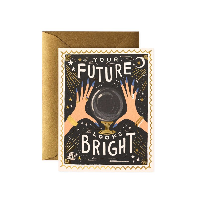 Your Future Looks Bright Greeting Card / Buy Now Online