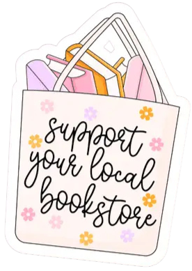 Support Your Local Bookstore Sticker