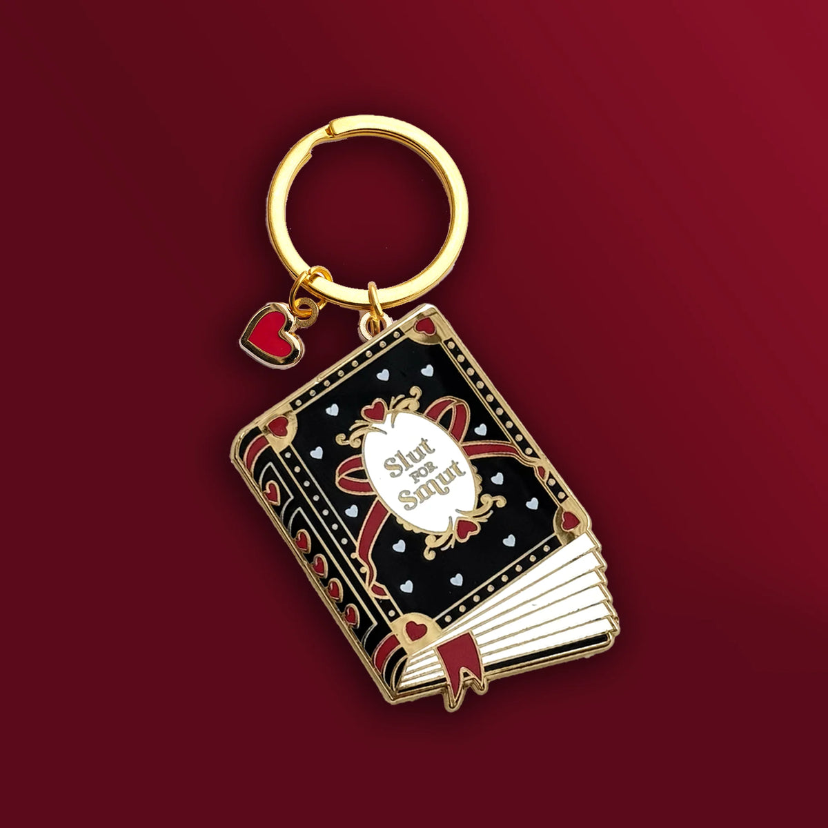 Slut For Smut Keyring