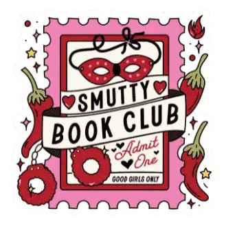 Smutty Book Club Stamp Sticker