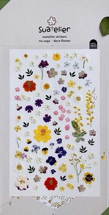 Deco Flower Sticker Sheet