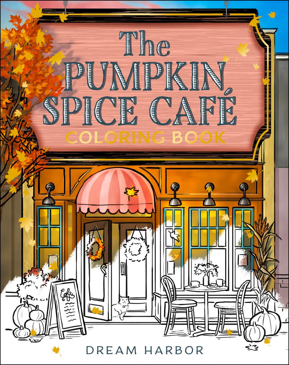 The Pumpkin Spice Colouring Book