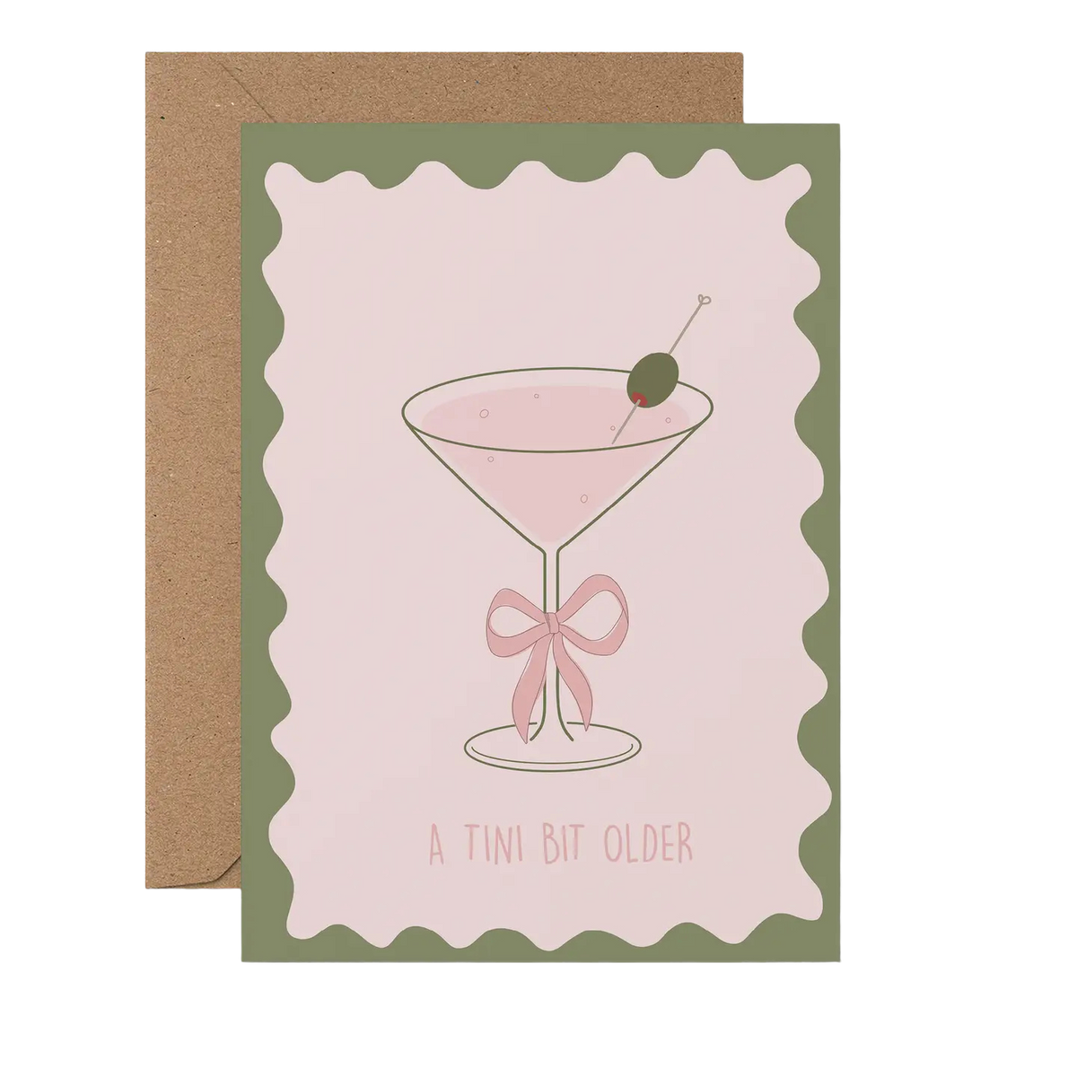 Tini Bit Older Birthday Card