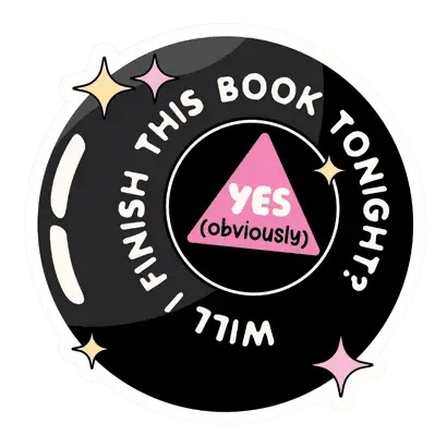 Will I Finish This Book Sticker