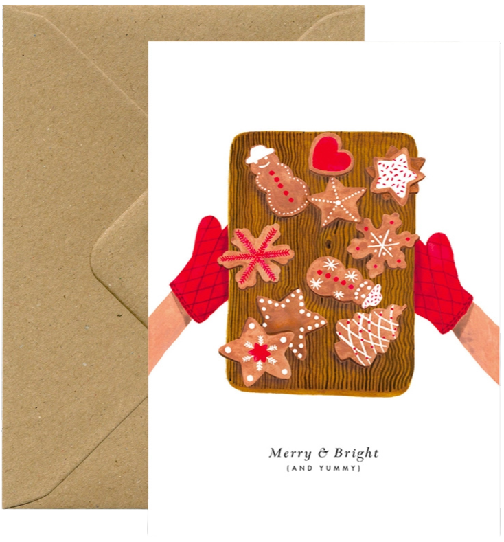 Xmas Cookies Greeting Card