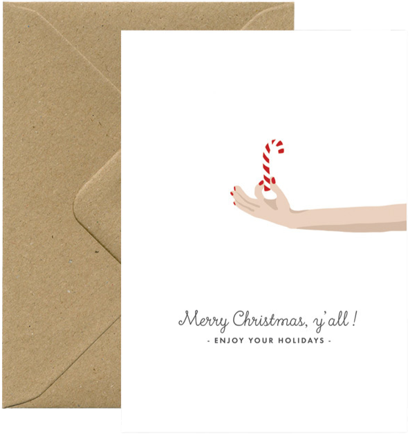 Xmas Sugar Greeting Card