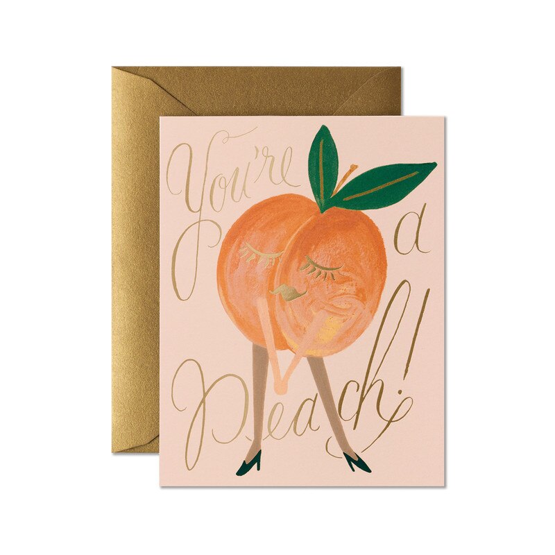 You're A Peach / Rifle Paper Co. / Buy Now Online